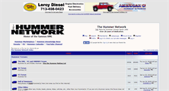 Desktop Screenshot of hummernetworkforums.com